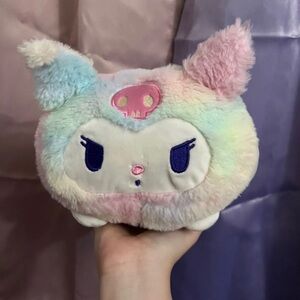 Rare Sanrio Kuromi Tie Dye Plush Pillow Cushion Exclusive Japan Tag On